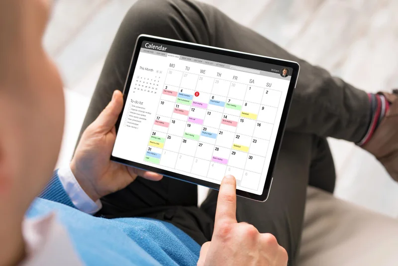 Kalendarz online umożliwia efektywne planowanie czasu